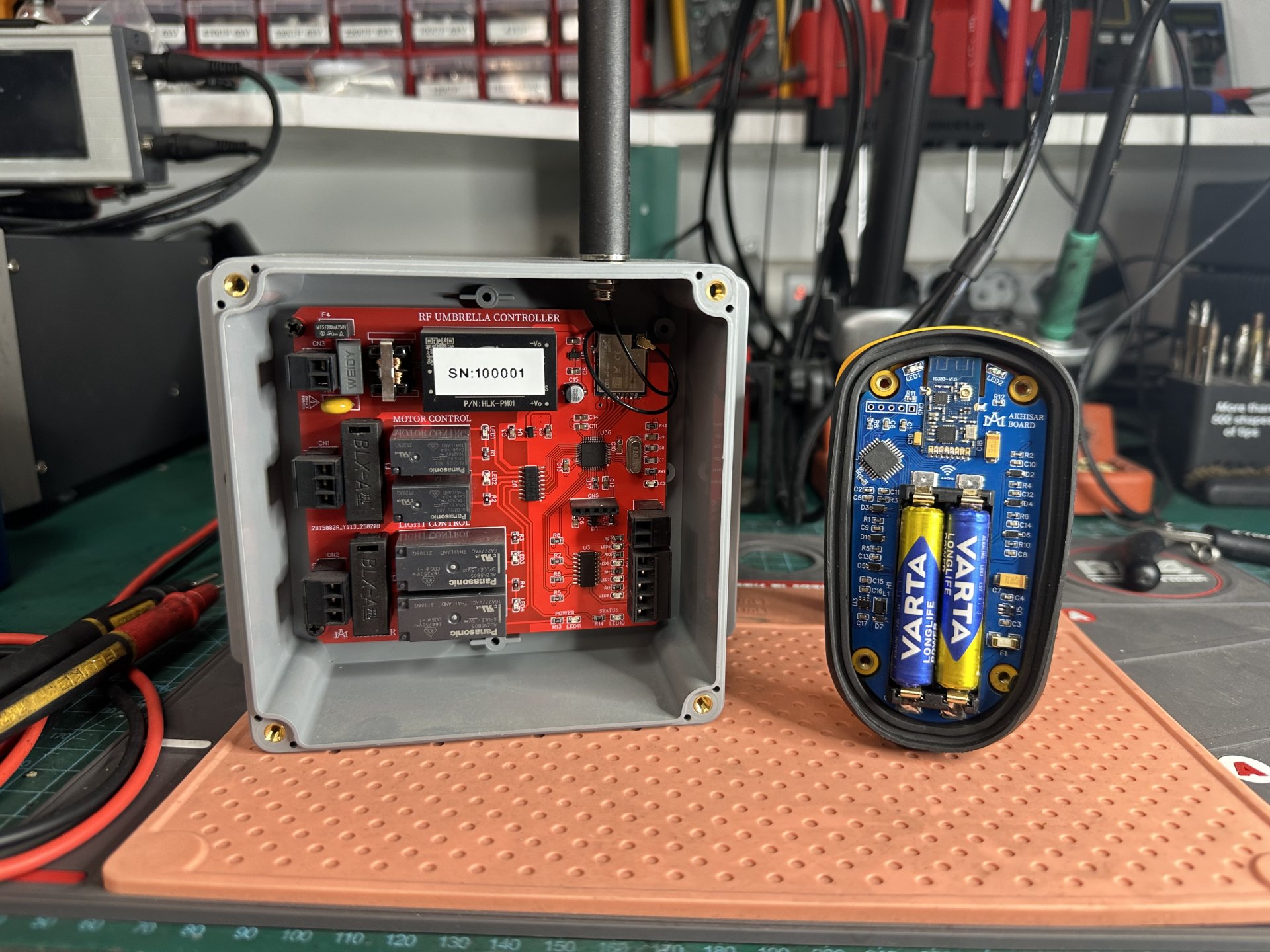 RF Kontrol Kartı Tasarımları